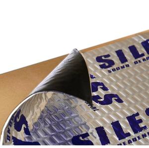 Vente en gros de silencieux butyle auto-adhésif feuille d'aluminium tapis d'isolation phonique pour le contrôle des vibrations de <span class=keywords><strong>plancher</strong></span> de porte de voiture - Product Image 1