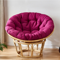 SUREWALHOME Coussin de chaise de patio Coussins de siège d'extérieur pour meubles de patio Oreiller de soutien dorsal inclinable Oreiller de soulagement de la douleur lombaire