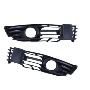 Volkswagen Front Fog Light Lower Grille <b>Mesh</b> ABS <b>Plastic</b> Bumper Cover 2001-2005 Passat B5.5 Left Right Pair - Product Image 4
