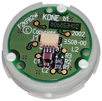 Base de bouton d'ascenseur Kone Km857781G06, design moderne, pièces pour usage hôtelier avec garantie d'un an, matériau PC