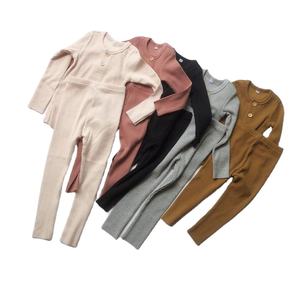 Ropa para Bebés y Niños Pequeños, Pijamas de Algodón Acordonado, Camisetas, Pantalones, Conjuntos Deportivos, Conjuntos de Ropa para Bebés - Product Image 2