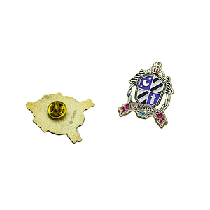 Pins metálicos al por mayor, pins de estrella, pins con patrón geométrico, pins de esmalte suave y duro, pins promocionales de marca. - Product Image 3