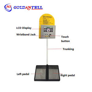 300mA <span class=keywords><strong>ESD</strong></span> bilek kayışı ve ayakkabı Test cihazı insan vücut Anti-statik Test ekipmanı <span class=keywords><strong>Tester</strong></span> 4.3 inç LCD ekran laboratuvar için veya fabrika - Product Image 3