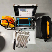 Detector de Agua Subterránea Profunda ADMT-300SX-16D de 16 Canales, 100m 200M 300M de Profundidad, Pantalla Táctil 3D, Plástico, Clasificación IP68 /WIFI