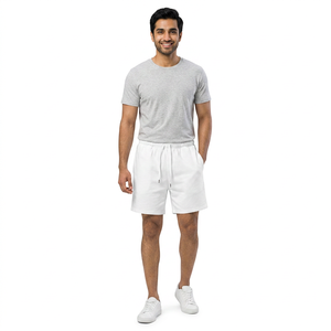 Shorts pour hommes en coton lourd de haute qualité pantalons Streetwear pantalons décontractés Shorts pour l'expédition MenDDP - Product Image 1