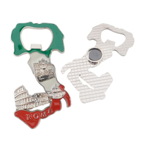 Fabricant d'aimants de réfrigérateur personnalisés, autocollant souvenir personnalisé, aimant de réfrigérateur en métal, cadeaux de Dubaï et de Chicago, ouvre-bouteille magnétique