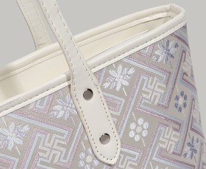 2025 fábrica al por mayor de lujo otro material <span class=keywords><strong>Zhuang</strong></span> brocado bolso de mujer, nueva moda invierno vintage señora Bolso grande Tote - Product Image 6