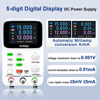 Alimentation électrique CC réglable KUAIQU série SPPS-K 30V 10A avec fonction OCP/OVP pour la charge de téléphones portables et les tests d'appareils électroniques