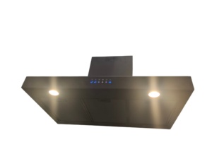36 In. 1000m/hr Stainless Steel T Shaped Range Hood 3-Speed Electric Touch Screen <b>Remote</b> <b>Control</b> Ultra Quiet Motor LED <b>Lights</b> - Product Image 6