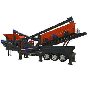 विशिष्ट पहिया प्रकार मोबाइल कंक्रीट पेराई स्टेशन, खनन के लिए 150 टीपीएच पोर्टेबल प्राथमिक जबड़े क्रशर - Product Image 2