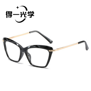 Montura de Gafas Ojo de Gato con Lentes de PC Anti Luz Azul, Gafas Ópticas Unisex - Product Image 1