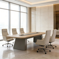 Meubles de salle de réunion de luxe pour bureau, table de réunion de haute qualité, table de réunion de bureau