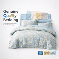 Parure de lit en microfibre en gros, ensembles de linge de lit imprimé doux, approvisionnement stable en usine pour les distributeurs de détail