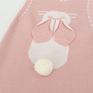 Sonbahar Bebek Kolsuz Örme Tulum Yenidoğan Bebek Örgü Askılı Body Şirin Bebek Kıyafetleri - Product Image 6
