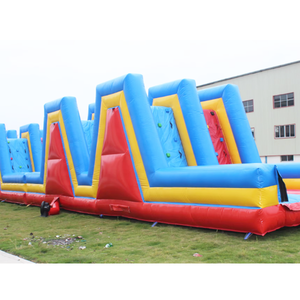 Juego de Pista de Obstáculos Inflable para Niños, Personalizable, para Exteriores, con Obstáculos para Saltar - Product Image 1