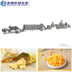 Leisure <b>Snacks</b> Maize <b>Snack</b> Food Puffing Extruder Making <b>Corn</b> Puff Machinery - Product Image 5
