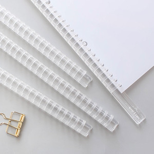 Diy A4 A5 B5 20 26 30 ring plastic Stationery Snap loose leaf calendar notebook diary book binder ring Clip