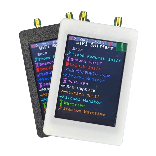 ESP32 2.8-inch Mar-x-Auder Device Wi-Fi Bluetooth Offensive and Defensive Tools Enable Secure & Reliable Wireless ESP32 Predator