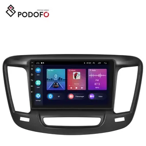 Podofo วิทยุติดรถยนต์2Din แอนดรอยด์13 9 "2 DIN สำหรับ Chrysler 200 2015-2017 (อเมริกาเหนือ) CarPlay GPS WiFi HIFI FM RDS BT เครื่องเสียงรถยนต์