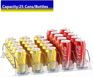 Source Factory Customization Supermarket <b>Shelf</b> Auto Sliding Pusher Divider Auto-Push Design <b>Drink</b> Pusher Divider - Product Image 6