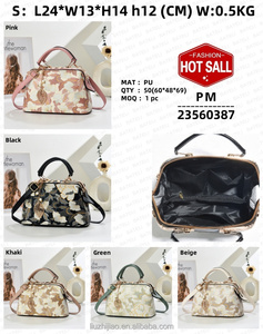 Bolsos de Hombro Cruzados de Gran Capacidad con Bordado de Moda 2026 para Mujer, con Diseño Simple de Cierre de Cremallera y Cadena - Product Image 2