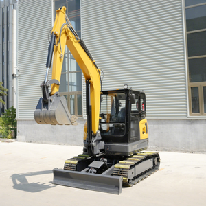 Gratis Verzending Euro 5 Motor 6.5 <span class=keywords><strong>Ton</strong></span> Graver Landscaping Rubber Track Bagger Bouw Bouw Hydraulische Diesel Graafmachine - Product Image 5