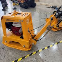 Vente directe usine : Compacteur de plaques à mouvement bidirectionnel, moteur essence, pour sols et terrains