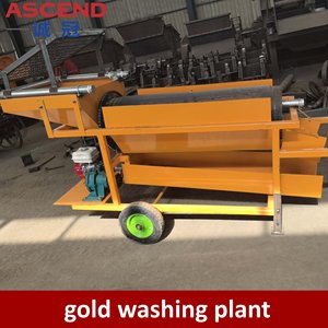 Impianto Portatile di Lavaggio Oro a Trommel Alimentato a Diesel <span class=keywords><strong>3</strong></span>-5-8 Tph per il Recupero dell'Oro Alluvionale, Adatto agli Artigiani Minatori in Zimbabwe - Product Image 2