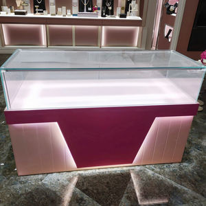 Modern <strong>Jewellery</strong> Showroom Glass Wood Storage Cabinets Display Cabinet and Showcase for Jewelry Shop - Product Image 4
