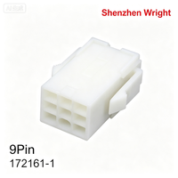 Connecteur femelle 9 broches TE 172161-1 de haute qualité, extrémité de câble 4,14 mm, pour accessoires et bornes de connecteurs d'équipements électriques