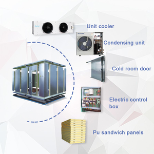 Emerson lạnh lưu trữ hệ thống làm lạnh nhà máy copeland ngưng tụ đơn vị với thiết bị bay hơi van hộp điều khiển - Product Image 6