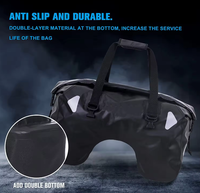 Sac de selle latéral pour moto personnalisé de 30 L, imperméable, sac de selle arrière, sac de voyage, barre anti-choc pour moto