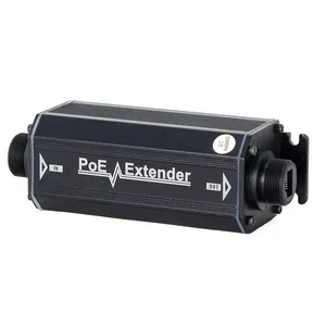 Gigabit 30W 1in1out IP66 Waterproof PoE Outdoor Aluminum Case with 10/100/1000M Full-Duplex 100m Transmission - Product Image 1