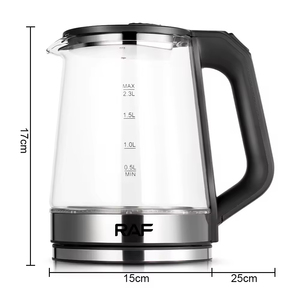 Fast Boiling 2000W 2L Auto Shut-Off Water Boiler Teapot <b>Tea</b> <b>Maker</b> Electric Kettles Glass Kettle glass kettle - Product Image 4
