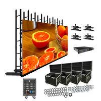 Schlüsselfertige Lösung 13x10ft Miet-LED-Bildschirm für Konzertbühnen Innen und Außen 500x500mm LED-Panel