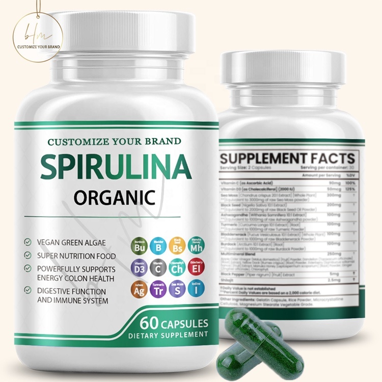 OEM Premium Spirulina Pills China Premium