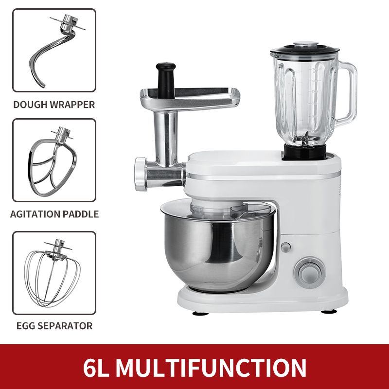 6L multifunctional  White