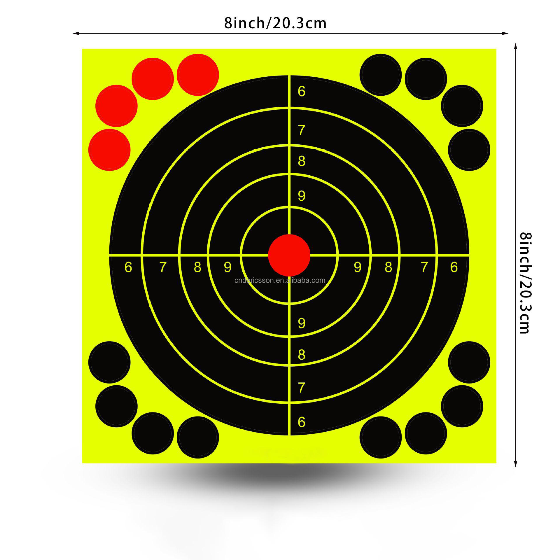 Estilo 1/ 8*8 pulgadas