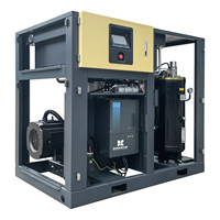Compresseur à vis de bonne qualité 7.5kw,22kw 16 bar tout-en-un compresseur d'air rotatif industriel pcp avec sécheur et réservoir d'air