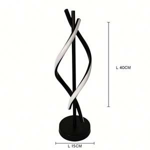 Precio de fábrica Diseño personalizado Lámparas curvas Decoración para el hogar Cama Leer luces de mesa Led - Product Image 4