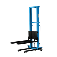Chariot élévateur hydraulique électrique autoporteur, un chariot élévateur portable pour le chargement et le déchargement de marchandises, utilisé pour le déchargement des camions
