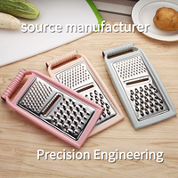 Coupe-légumes et trancheuse à pommes de terre manuelle multifonctionnelle en acier inoxydable OEM/ODM, râpe et trancheuse de cuisine domestique en PP