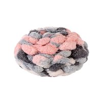 Handgemachtes DIY großes Kugel garn Bohnen kissen Dickes 100% Polyester Hochfestes Rundnadel-Strickmaterial-Kit für Sofa matte