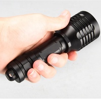 QXMOVING Lampe de plongée sous-marine professionnelle haute puissance, étanche, lampe torche LED pour plongée sous-marine, rechargeable, camping en plein air