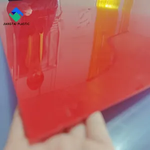 Copertina del libro in vinile Jiangtai rotolo di pellicola a colori opachi foglio decorativo in PVC rosso trasparente o lucido
