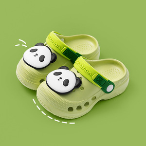 Милые садовые Красочные Сабо для мальчиков и девочек, сандалии на мягкой подошве для пляжного бассейна с плоской подошвой для улицы, новая летняя коллекция - Product Image 6