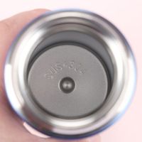 Botella de Agua Inteligente con Recordatorio de Hidratación, Logotipo Personalizado, Pantalla LED de Temperatura en la Tapa, Termo Recto al Vacío