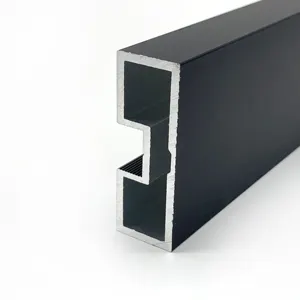 Internes Glas Interieur Metall gerahmte französische Türen Kleider schrank Komponenten Aluminium Glas rahmen Schlankes Schiebetür profil