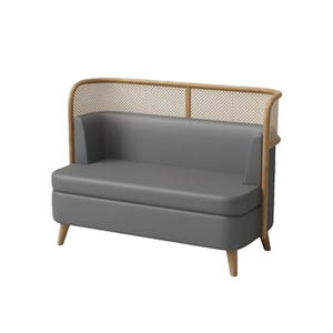 Juego de Muebles de Restaurante Modernos con Estructura de Hierro y Asiento de Madera, Cubiertos con Piedra Octogonal, para Cafeterías, Restaurantes y Bares, Duraderos y Ecológicos - Product Image 2