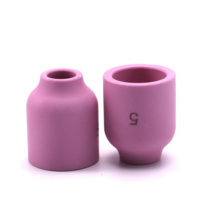 Pièces détachées et accessoires pour torche de soudage TIG CNAWELD WP9 WP20, buse en céramique 53N61S 12,7 mm 8 #   pour lentille à gaz